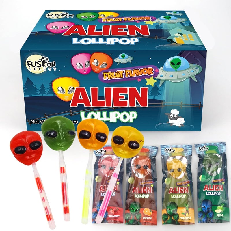 Fusion Select Alien Halloween Lollipops - Image 1